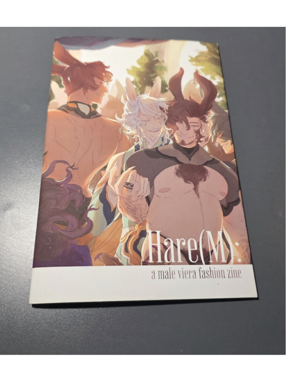 Hare(M) FFXIV Male Viera Fashion Zine Final Fantasy XIV Art Book Fan Collectible